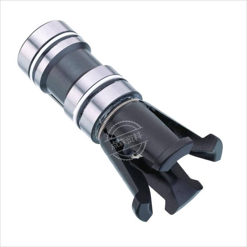 台湾进口丸荣精勤井赫铨宝数格DIN40主轴拉爪OTT-DIN40四瓣拉刀爪