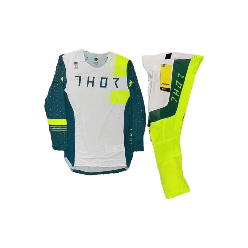 Thor Off-Road Motorcycle Cycling Suit Breathable Quick-Drying Mountain Bike Downhill Suit Wear-Resistant Four-Season Ventilation