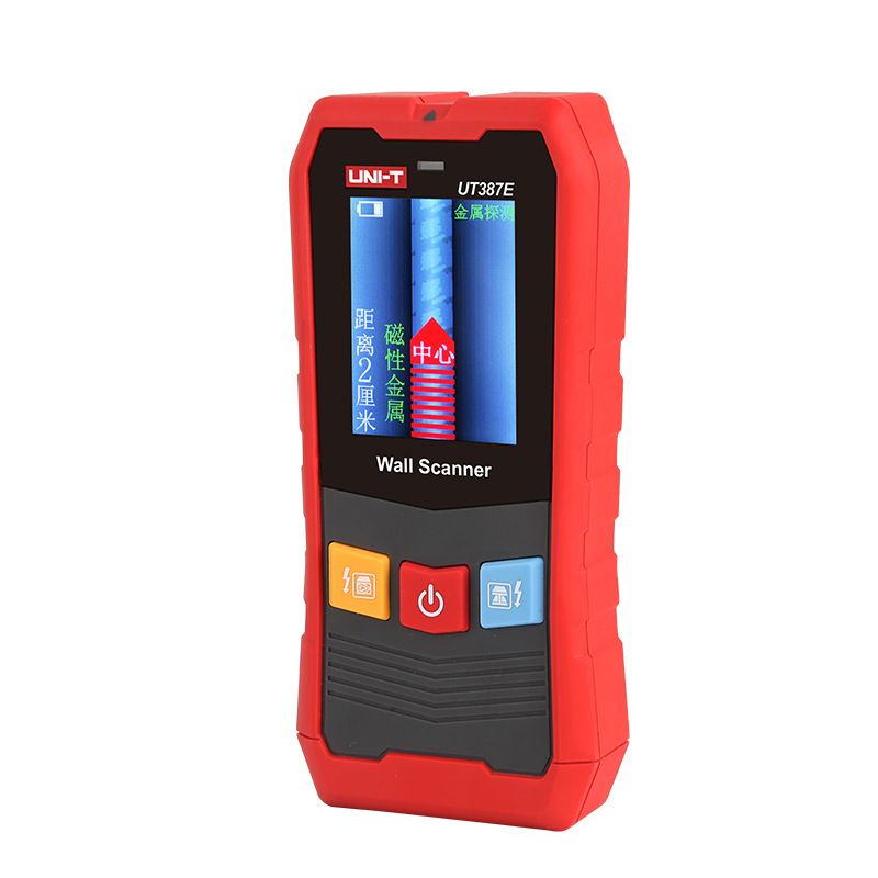 优利德墙体探测仪UT387E/UT387S/UT387LM装修电线钢筋铜管检测表