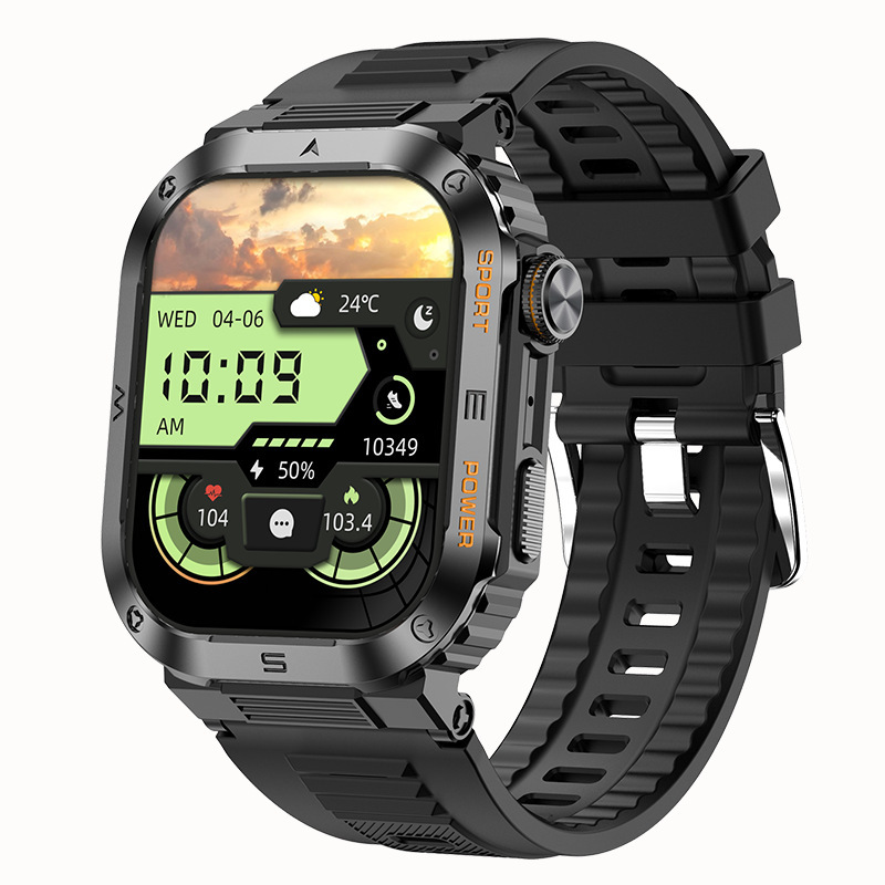 Cross-border new MT39 outdoor three-proof sports smart watch with Bluetooth call and information push, blood pressure and blood oxygen monitoring