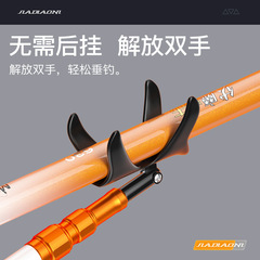 佳釣尼雙頭支架頭釣魚竿架羊角頭黑坑競技炮台架杆頭配件防滑大物