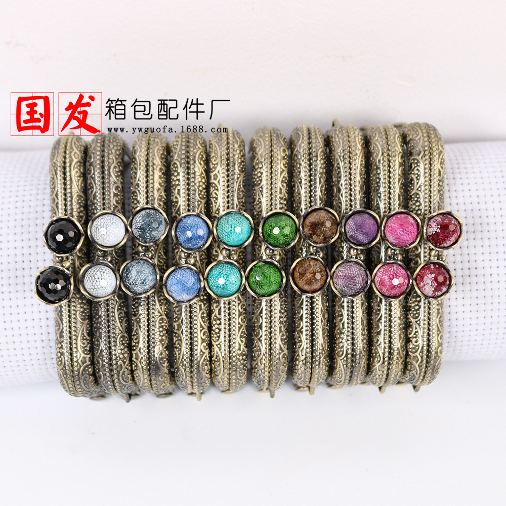 8,5 cm cuadrado en relieve cabeza de loto de coral oro [lado plano] bronce 10 colores opcionales oro de boca nacional