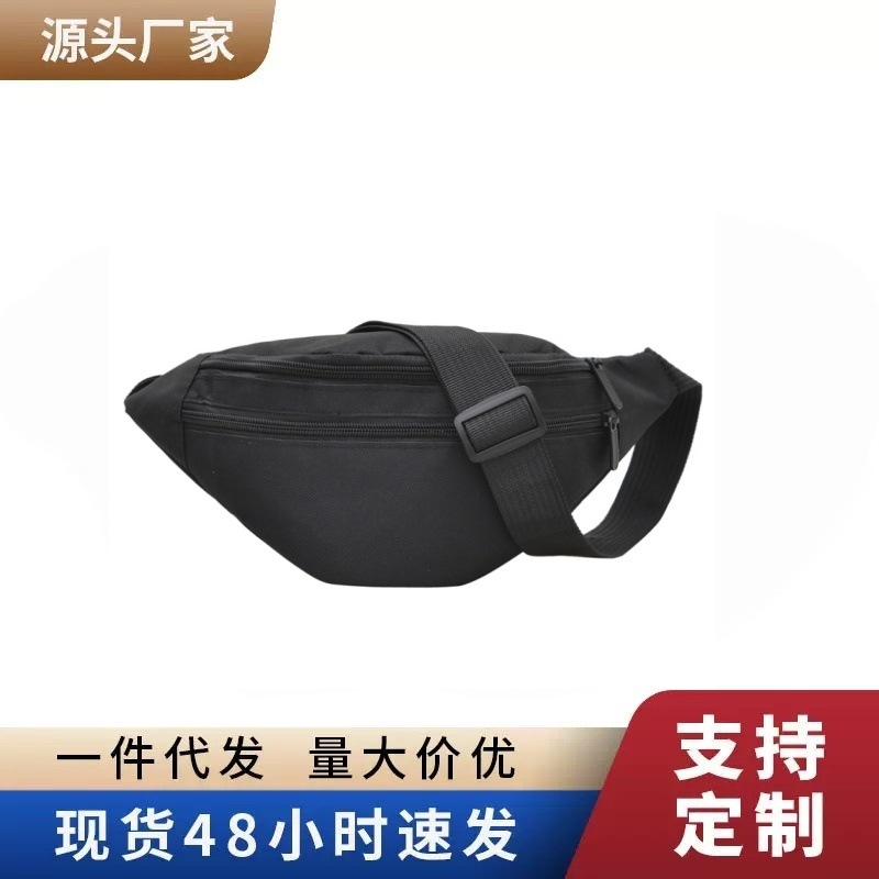 Wholesale new Oxford waterproof waist bag, outdoor sports running phone bag, multifunctional crossbody bag for cycling