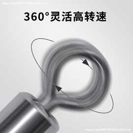 渔具转环配件渔具用品大全不锈钢合金八字环连接器8字环美式转环