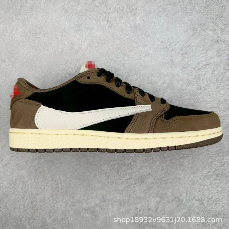 KAMATA 신발 순수 오리지널 첫 번째 레이어 AJ1LOW PUTIAN BARB 노란색 파란색 남성과 여성 JOE 1 하이 및 로우 뱅 2.0 번개 캐주얼 신발