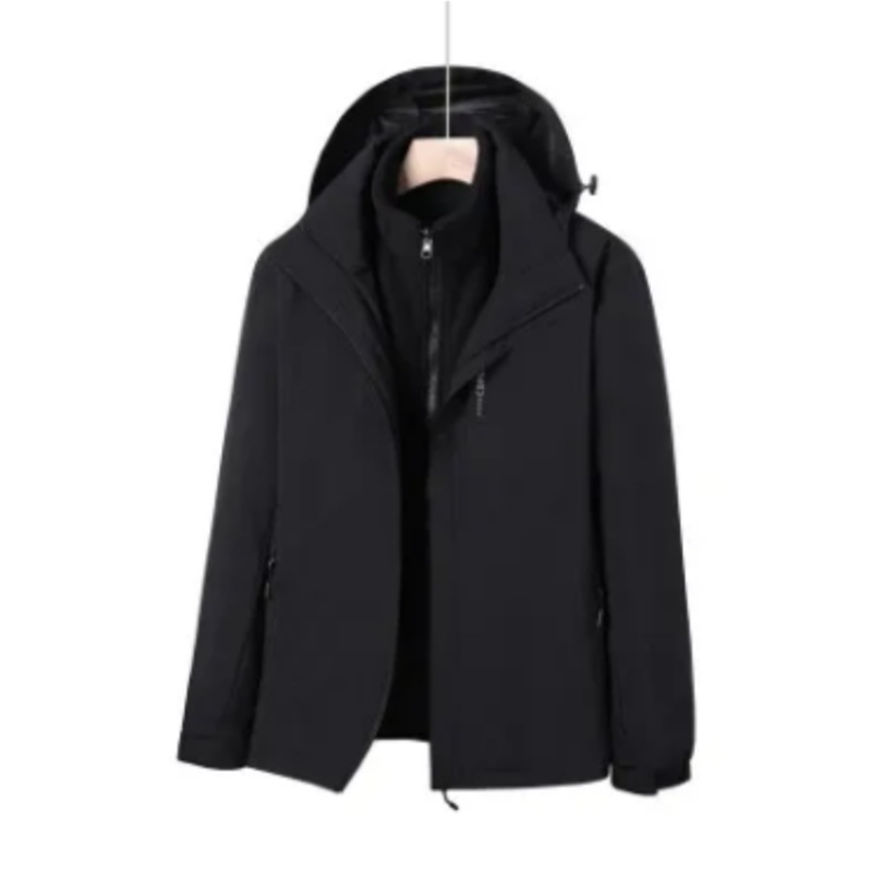 Hong Kong pareja chaqueta de trabajo hombre de invierno y otoño chaqueta con capuz suelta estilo americano multifunción chaqueta de asalto