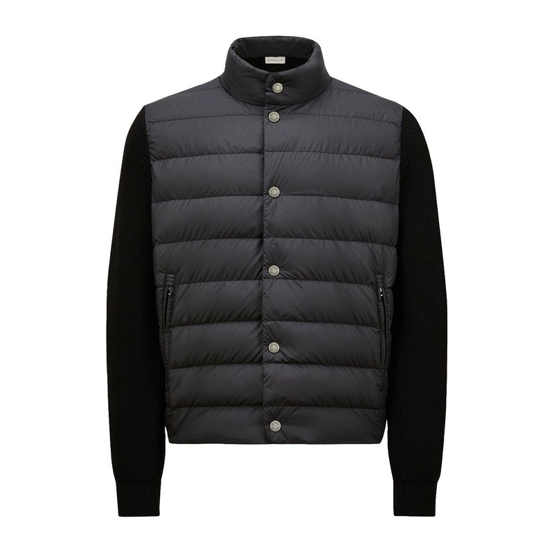M Brand Solid Color Zip-Up Jacket, down Jacket, Casual Commuter Jacket, Knit Outerwear M Brand Solid Color Zip-Up Jacket, down Jacket, Casual Commuter Jacket, Knit Outerwear