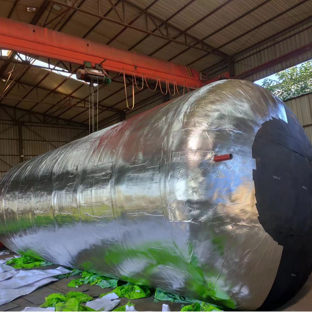 厂家直供50吨双层保温储水罐洗浴中心专用储罐规格全价格优