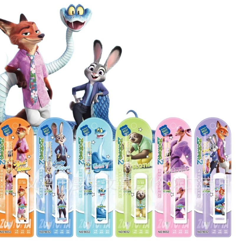 Nuevo Crazy Animal City 2 juego automático de lápiz dibujos animados 0.5m lápiz de lápiz de escritura combinación de comercio exterior