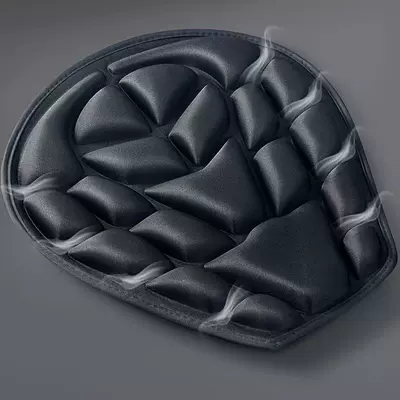 Motorcycle cushion motorcycle 3D shock-absorbing seat cover, heat-insulating