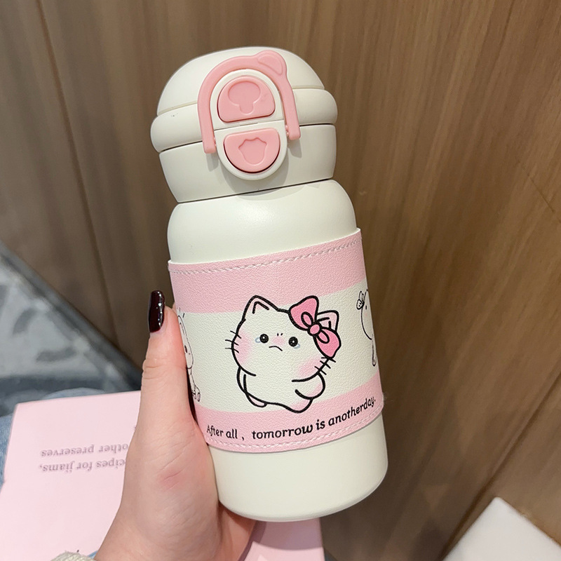 Pink-Angry KT Cat 500ml [Double Drink Planet]