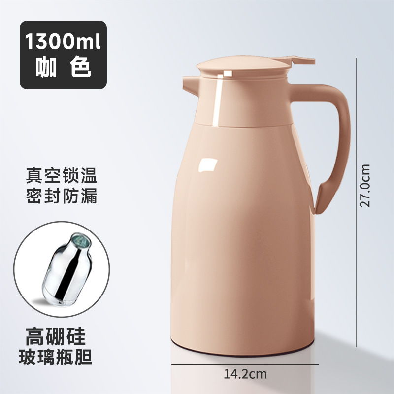 방진모델 - 커피색 1300ml [신메이야 브랜드 + 0.3CM 두꺼워진 내부탱크 + 강력한 온도 잠금]