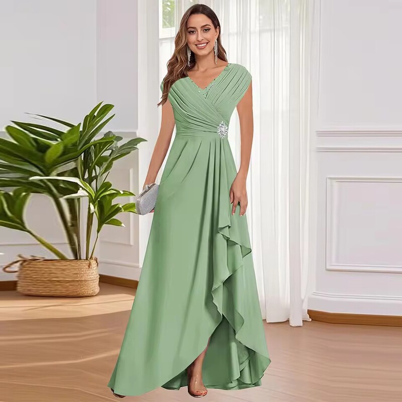 European and American cross-border evening dress 2026, waist-cinching bridesmaid dress for dinner parties, elegant dress suitable for everyday wear for women European and American cross-border evening dress 2026, waist-cinching bridesmaid dress for dinner parties, elegant dress suitable for everyday wear for women
