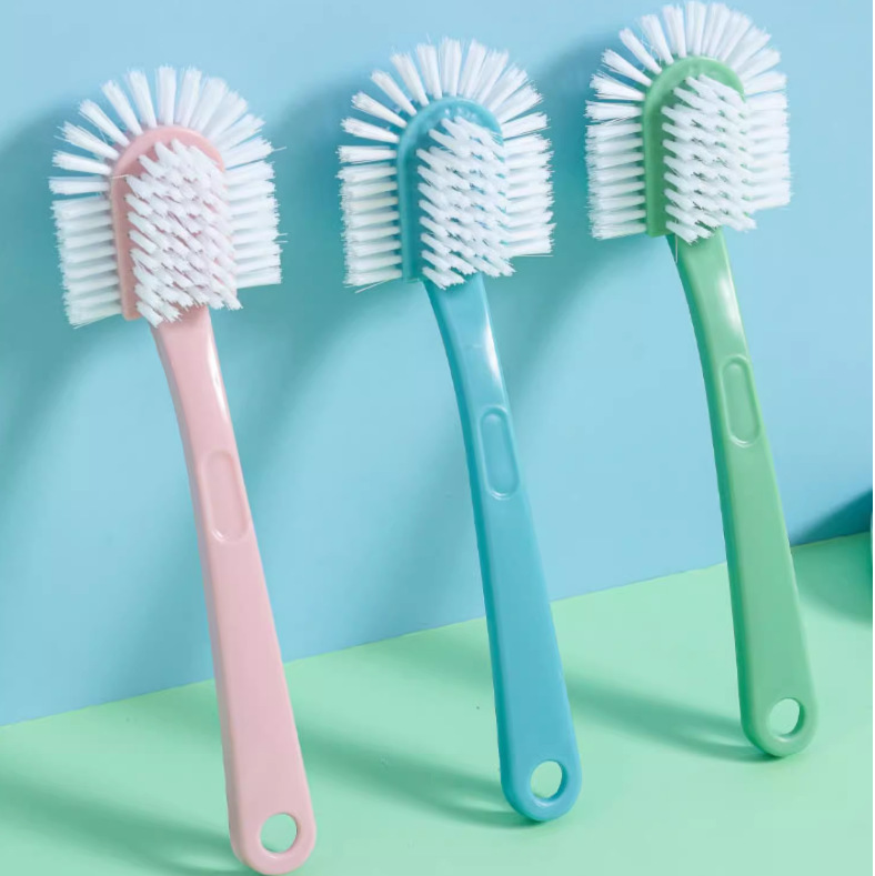 New five-sided shoe brush household shoe brush hard-bristled shoe…