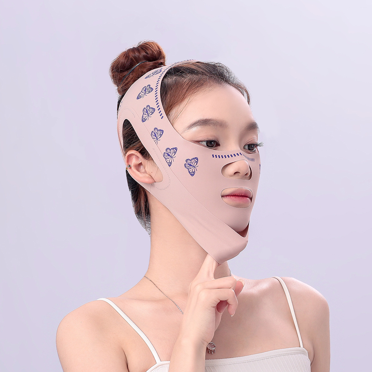 Sleep Mask Slimming Face Band V-Face Mask Double Chin Face Sculpting Lifting Face Instrument Dual-Purpose V-Face Magic Brand