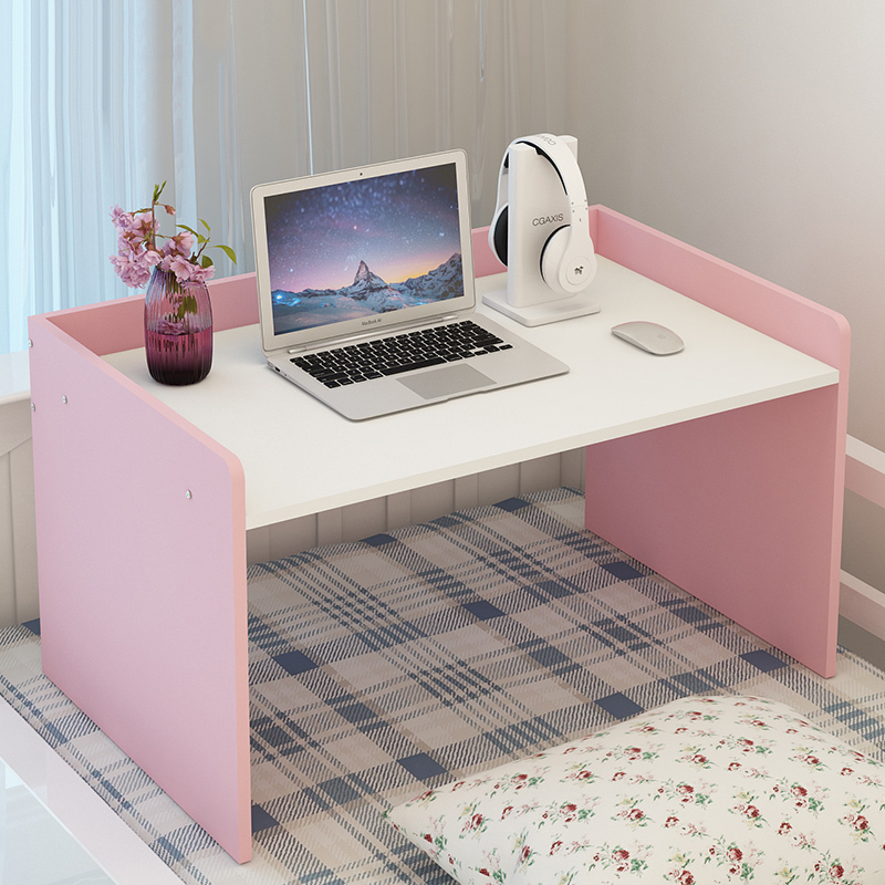K8 Simple Dormitory College Student Bed with Laptop Table Dormitory Enlarged and Wide Study Book