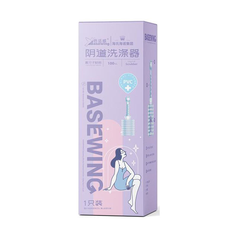 Beishiwei 의료용 질 수세미 PVC 소프트 헤드 100ml 1개/상자 - 1상자