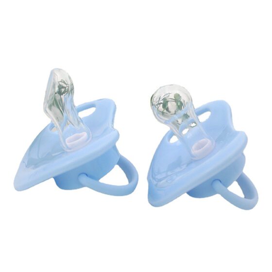 Baby pacifier baby pacifier play mouth sleep round head flat head bite music 0-6-18 months manufacturers