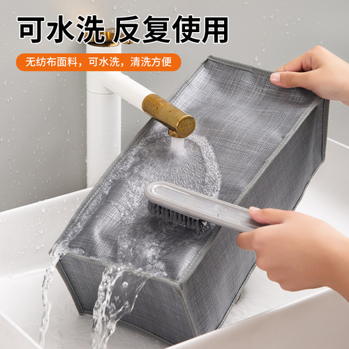 LT Silver Thread Pants Non-woven Fabric Clothes Storage Box Closet Drawer Internal Storage Bag Divided Bag Leggings Organizing Box