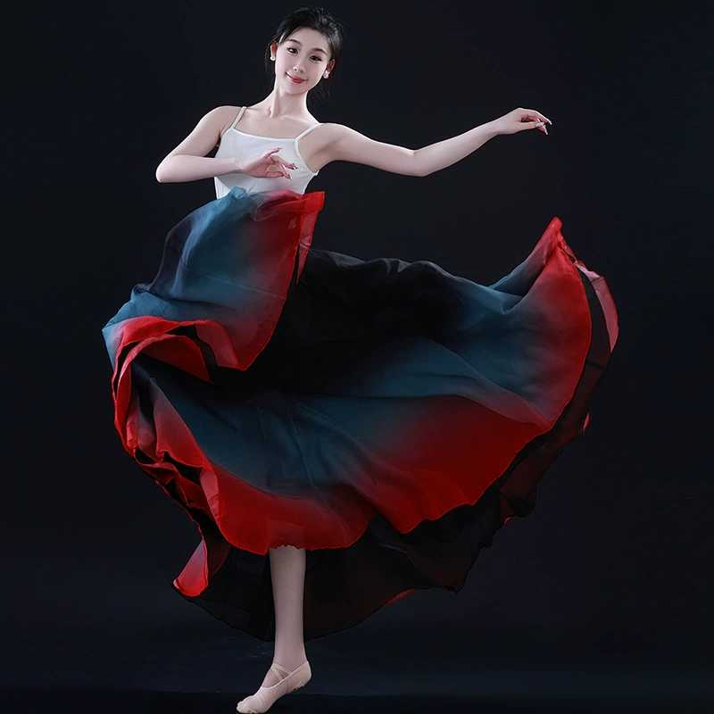 Классическая танцевальная юбка 720 градусов большая танцевальная юбка