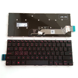 US applicable to Dell 14-7460 7466 7467 74472 5468 P74G laptop keyboard