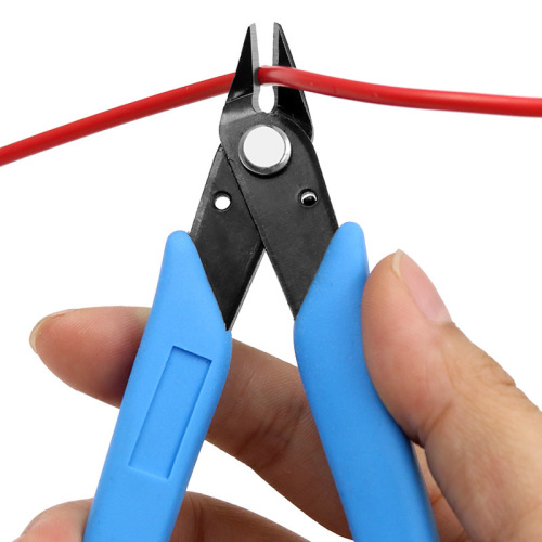 170II Diagonal pliers Electronic scissors Wire management pliers Jewelry pliers Electronic pliers Tools Matte handle mini manicure scissors