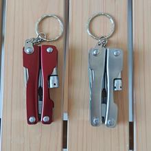 多功能灯钳 折叠钳子带灯钳户外工具钳野营迷你便携应急多用工具