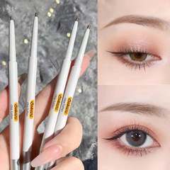 Double-ended eyebrow pencil, long-lasting, waterproof, sweat-proof, non-fading, non-fading, fine-headed eyebrow pencil, a must-have for novices, students and lazy people