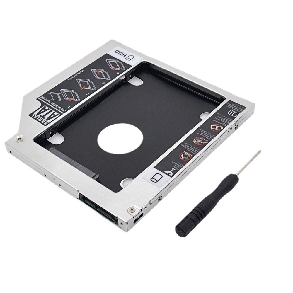 Кронштейн для жесткого диска ноутбука 2.5-дюймовый SSD твердотельный жесткий диск SATA легкий привод поддерживает рамку для твердотельного диска