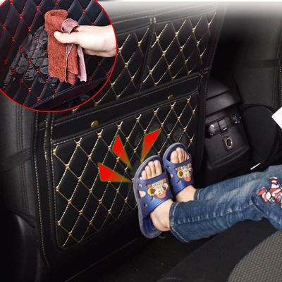 Car modification supplies seat: Chair back anti-kick pad