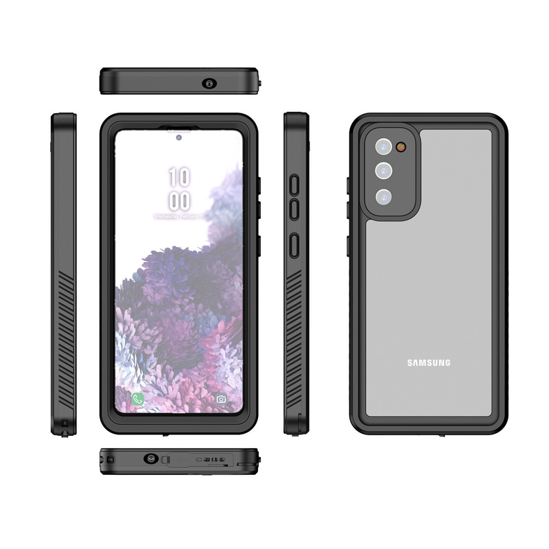 Mobile Phone Case for Samsung GalaxyS20FE Sports Anti-drop Waterproof Case Transparent Seal Protective Waterproof Case