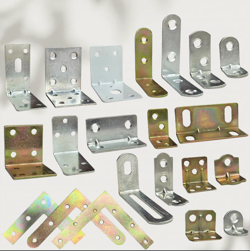 Furniture Hardware Color-Plated Zinc L-Shaped Corner Code Reinforced 90-Degree Corner Code Wooden Board Table and Chair Cabinet Wardrobe Fixed Connector Furniture Hardware Color-Plated Zinc L-Shaped Corner Code Reinforced 90-Degree Corner Code Wooden Board Table and Chair Cabinet Wardrobe Fixed Connector