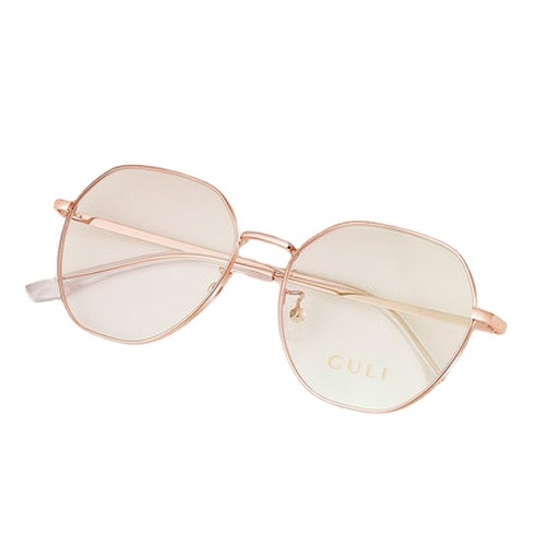 Lightweight Pure Titanium Near-Sighted Glasses for Women, Korean Version, Fashionable, Available Online with Prescription, Bare Face, Large Face Slimming Eyeglass Frames for Men