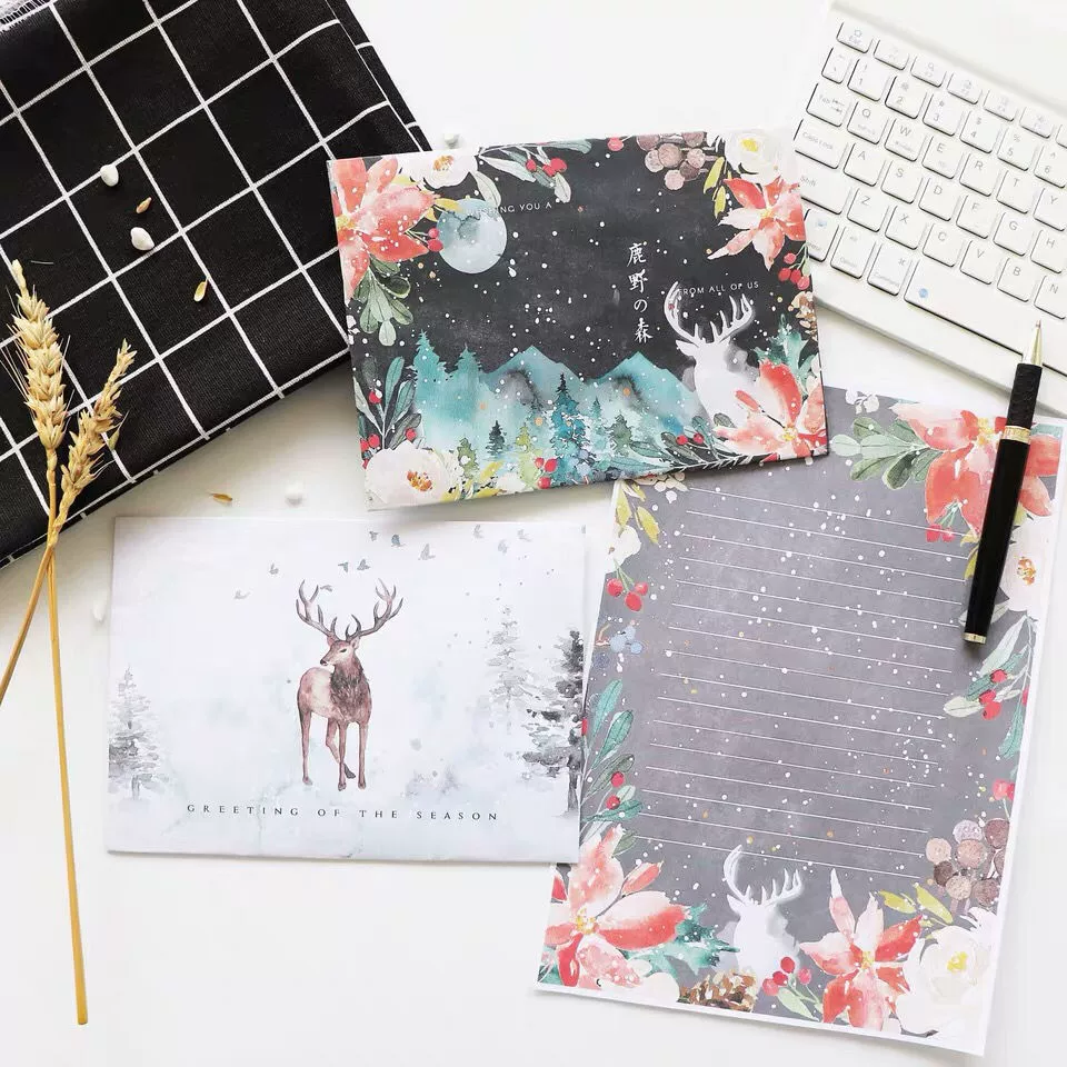 Бесплатная доставка Hansen канцелярские конверты набор творческого искусства