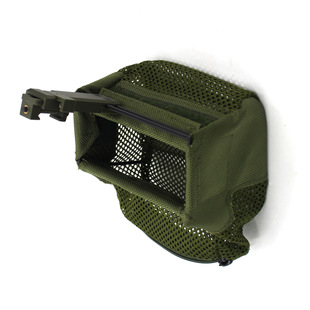 Fit 20mm Rail Tactical Bullet Collection Net Pocket Shell Recycling Bag Storage Bag Brass Catch