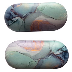 Multi-functional Double-layer Reusable Eyeglass Case, Invisible Contact Lens Case, Mirror Portable Beauty Lens Companion Box, Frame Eyeglass Case