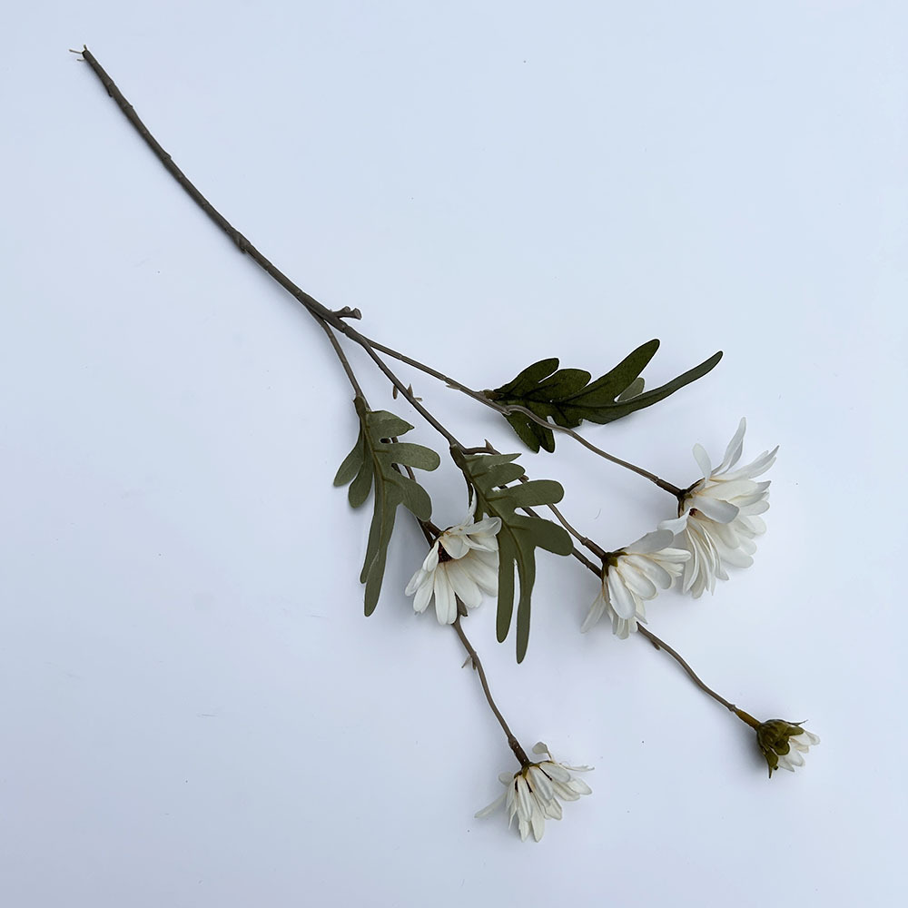 Flores de crisantemo artificiales para boda y decoración_voghion.com