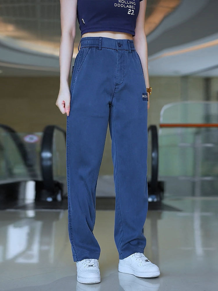Nuevos pantalones casuales de moda universal, pantalones de tendencia sueltos para hombres, pantalones de pierna ancha recta, 2025 nuevos pantalones deportivos de primavera y otoño
