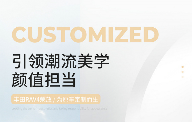 Suitable for 2026 Model 2.0L Two-Wheel Drive Luxury Version Toyota Rav4 Leather Perforated Breathable Car Seat Cover