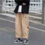秋季宽松拖地新款裤子