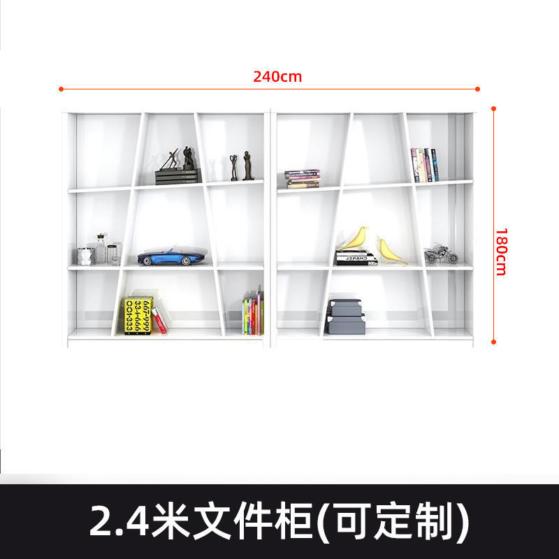 热卖老板桌总裁桌简约现代烤漆办公桌椅组合经理桌异形办公桌创意|undefined