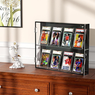 Cross-border Wall-mounted Acrylic Baseball Card Display Box Basketball Hockey Sports Card Storage Box Display Cabinet