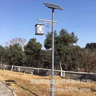 厂家定制藏式太阳能路灯 各民族文化路灯杆批发 6米LED城市