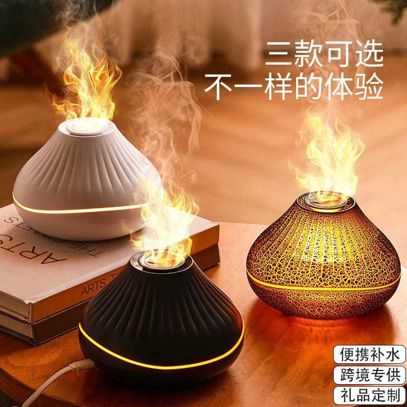 New Simulated Flame Aromatherapy Machine Aromatherapy Humidifier Home Automatic Aroma Diffuser Aromatherapy Machine New Simulated Flame Aromatherapy Machine Aromatherapy Humidifier Home Automatic Aroma Diffuser Aromatherapy Machine
