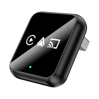 Wired to Wireless Carplay Module 4-in-1 Inter-Control Car-Machine Interconnection Conversion Box Smart Carplay Box (Simsiz CarPlay və Android Auto) - q1ax-black-white-label-metal-glass-apple-android-mirror-casting-android-auto-4-in-1-carplay-box-only-compatible-with-overseas-systems