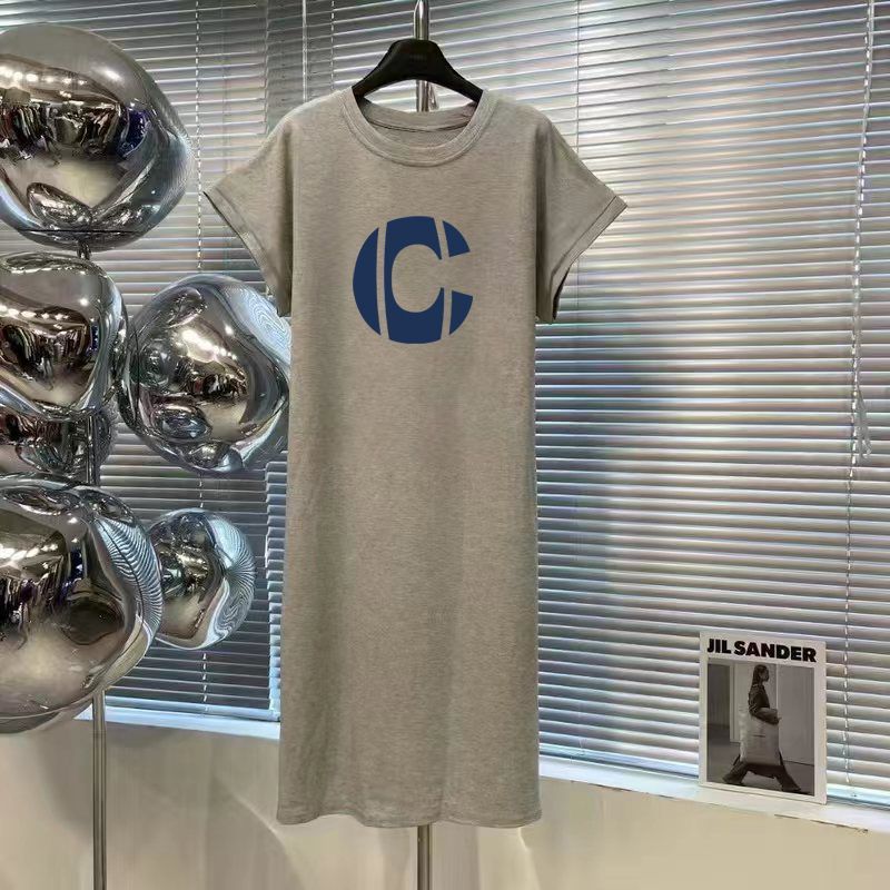 韓国版の女性用大きいサイズのゆったりTシャツナイトガウン、夏用ゆったりで肉感をカバーして着痩せ、カジュアルなロングワンピースとして着用可能|undefined