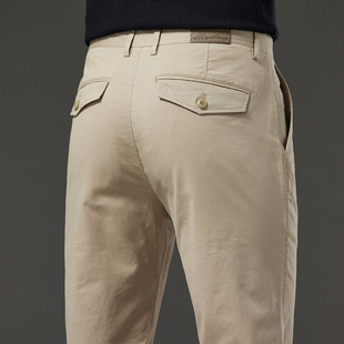 Dad's Pants Spring and Autumn Men's Pants Middle-aged Men's Casual Pants 2024 Autumn Middle-aged and Old People's Autumn Youth Pants