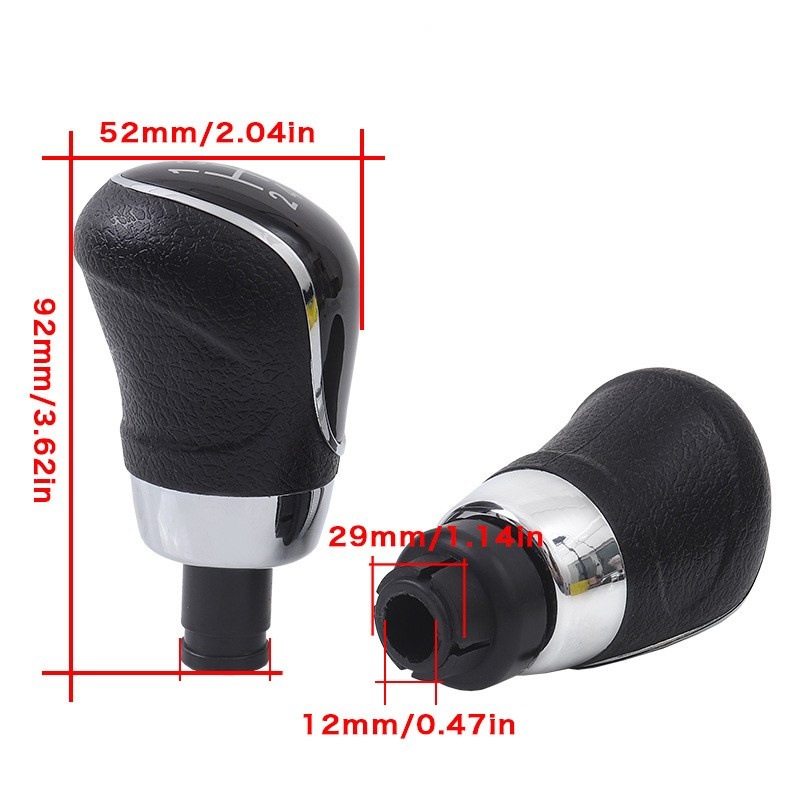 Gear Shift Knob For Ford Focus 2 MK2 MK3 MK4 MK7 Mondeo