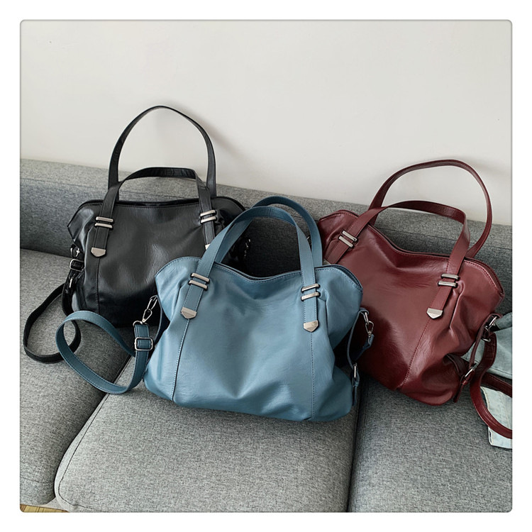 New fashionable European and American women's bags, retro and simple single-shoulder bags, large-capacity high-quality handbags, elegant crossbody bags are in stock undefined
