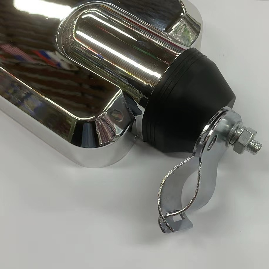 Ryka Reversing Mirror Rearview Mirror Suitable for Hino Trucks Electroplated Rearview Mirror Anti-Glare Wide Field of View